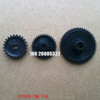 Brand eppsson tm-t58 t58 print head gears 58mm thermal printer rubber roller gear 3pcs for 1 set sale on Off-Discount.com