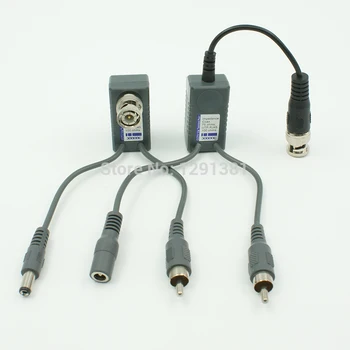 Ping UTP VIdeo Balun with Video Audio Power, 3 in one CCTV BNC Balun for CCTV Camera System