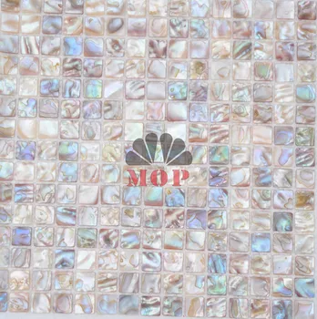 Building material freshwater shell mosaic tile mother of pearl natural color indoor mosaics tiles home improvement