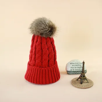 Wholesale!!!2016 New Fashion Warm Fall Winter Twist Women Knittting Female Hat Skullies Beanie Warm Winter Caps