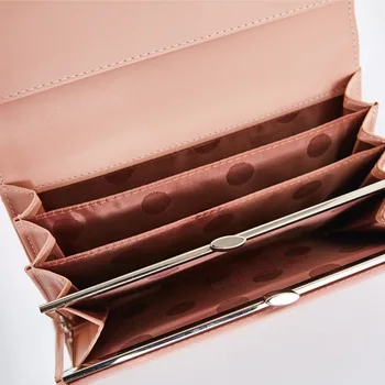 WEICHEN Casual Thread Hasp Long Evening Clutch Wallets For Women Soft PU Leather Female Purse Ladies Card Coin Pocket Purses