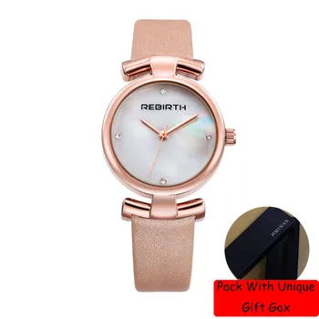 REBIRTH Women Lover Wrist Watch Top Luxury Brand Female Casual Clocks Elegant Classic Lady Clock Girl Quartz Watches Gift 049