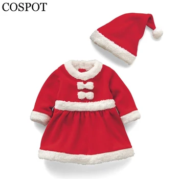 COSPOT 2017 New Baby Girls Winter Christmas Dress Boys Christma Romper Kids New Year Clothing 15F