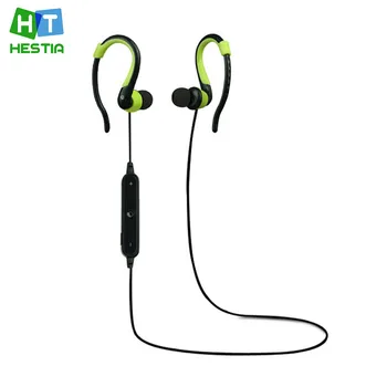 HESTIA BT-9 Wireless Bluetooth Headphone Waterproof Ear Hook Sports Earphone Running Fone De Ouvido Headset With Mic For IPhone