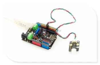 DFRobot PIR/Human pyroelectric infrared motion sensor, 3.3 ~ 5V/15uA 7m with Digital cable for Arduino UNO/Due Rassperry Pi B/B+