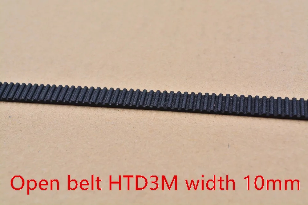 3d printer belt rubber open belt HTD 3M timing belt 1000mm length 10mm width for HTD 3M pulley 1pcs