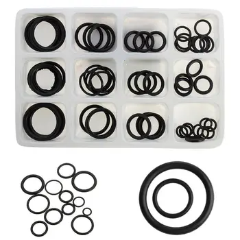 50x Rubber O-Ring Gaskets Assorted Sizes Set Kit For Plumbing Tap Seal Sink Thread New -Y103