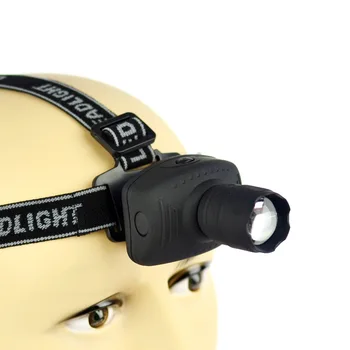Super Bright Mini LED Headlamp Flashlight Frontal Lantern Durable Zoomable Head Torch Light Bike Riding Lamp For Camping Hunting