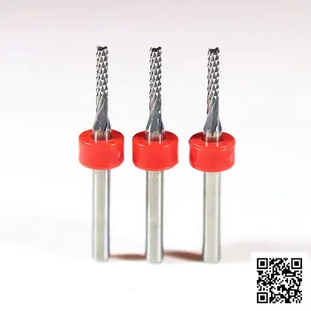 2.0mm Strawberry Swallowtail PCB Milling Cutter 10PCS Milling Machine CNC Cutting Machine CNC Router Tools Micro Engraving Drill