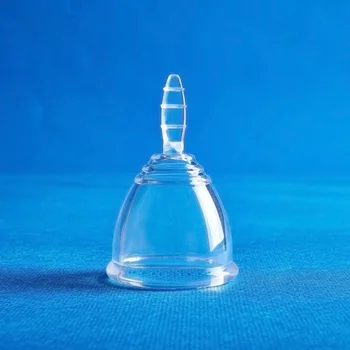 Medical silica gel menstrual cup can be wholesale reusable for women health silicone menstrual cup