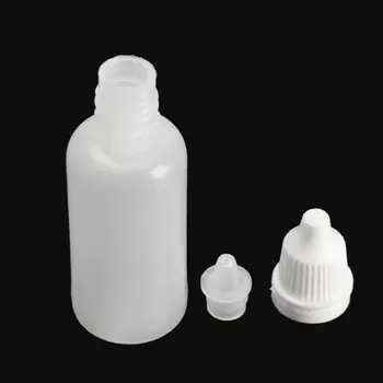 YOST 50pcs Empty Plastic Squeezable Dropper Bottles (5ml)