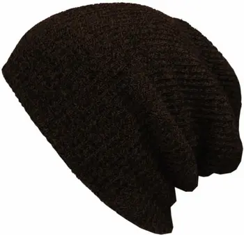 Fashion Stock Unisex Women Mens Knitted Winter Warm Hats Ski Crochet Slouch Hat Cap Beanies