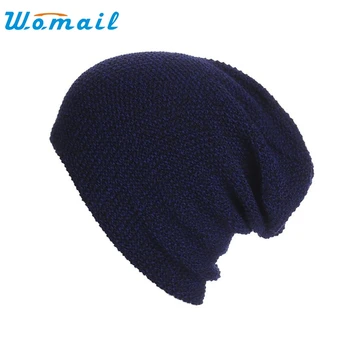 CharmDemon Unisex Men's Women's Knit Wool Baggy Cap Winter Warm Hat jr20