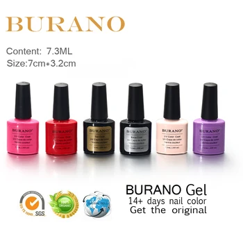 Burano 10 color uv gel polish 36w timer uv lamp manicure uv gel nail art diy nail tools sets kits nail gel kit 10colors