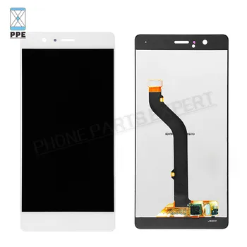 For Huawei P9 LCD display with Touch screen Digitizer assembly pantalla black white gold 5.2
