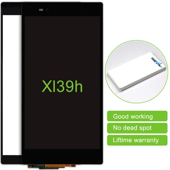 Top Fashion 2pcs Mobile Phone For Sony Xperia Z Ultra C6802 C6805 Xl39h Lcd Display Touch Screen Digitizer Assemly ping