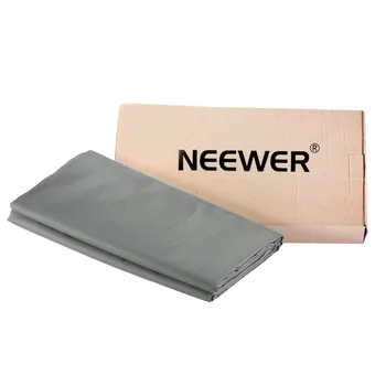 Neewer 1.8x2.8M/ 6x9ft Photo Studio Pure Muslin Collapsible Backdrop Background for Photography/Video/Televison - GREY