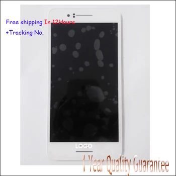Original New LCD Display and Touch Screen Digitizer with frame Black White For HTC desire 728 728G Test ok+Free Tracking No.