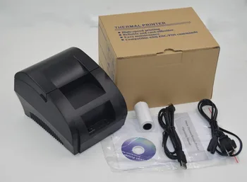 Ping black USB Port 58mm thermal Receipt pirnter POS printer low noise.printer thermal