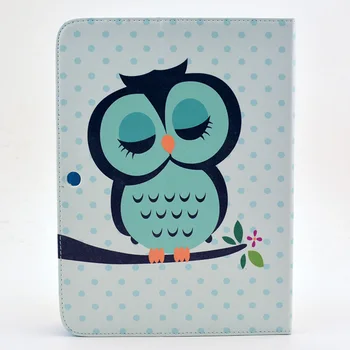 Fashion Bowtie Rose Owl Pattern Wallet Flip PU Leather Tablet Back Cover For Samsung GALAXY Tab 3 10.1 P5200 P5210 GT-P5200 Case