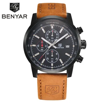 Mens Watches Luxury Brand Famous Date Chronograph Watches For Men Waterproof Sport Watch Military Male Clock Montre Homme 2017