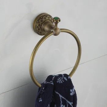 Bathroom accessories wall mounted hand towel holder antique brass towel rack wall towel holder bathroom hardware accessories