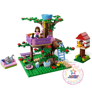 Bela 10158 Friends Olivia's Tree House Blocks Toys for children Bricks Toys Girl Game Toys for children Gift Decool Lepin 3065