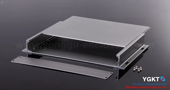229*35*150 mm (w*h*l) samll aluminum enclosure with gray color