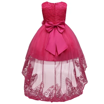 Girl Baptism Dress New Year Lace Kids Clothing Formal Birthday Party Wear Princess Dresses For Girls Tutu Dress Children Clothes