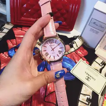2017 Luxury Fashion Rhinestone Bracelet Watches Women Female Delicate Simple Quartz Watch For Ladies Dress Watch Clock Relogios
