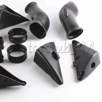ABS Plastic New Motorcycle Ram Air Intake Tube Duct For Honda CBR600RR 2005 2006 F5 2005 Black