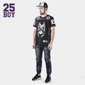 25BOY HARDLY EVER'S Selvedge Denims with Print ankle Pants Premium Craft Jeans