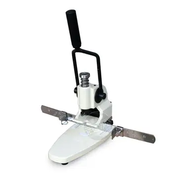 Manual paper drilling machine, hand hole punch machine for paper, single hole 30mm thick