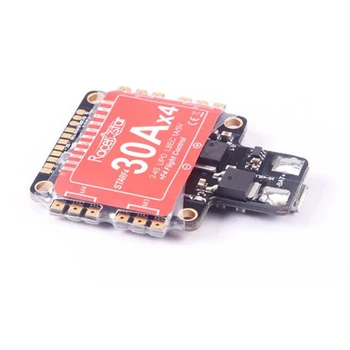 Racerstar StarF4 30A 2-4S Blheli_S 4 in 1 ESC AIO F4 BF3.1 Flight Control Board with 5V BEC For RC Drone Multirotor