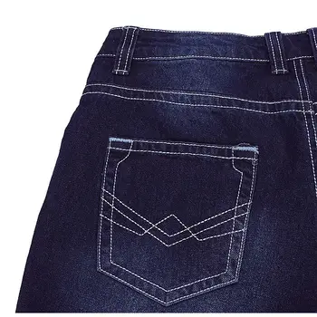 New 2017 Fashion Brand Mens Blue Jeans Straight Casual Cotton Long Denim Trousers Stylish Male Pants pantalones vaqueros