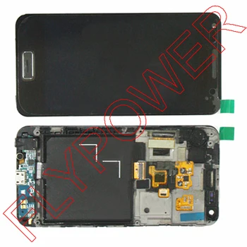 For Samsung Galaxy S Advance i9070 LCD with Touch Screen Digitizer + Frame Assembly by , black