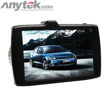 Original Anytek Car DVR G66 Novatek 96655 Car Camera 1080P WDR Parking Monitor Touch Screen Black Box gift