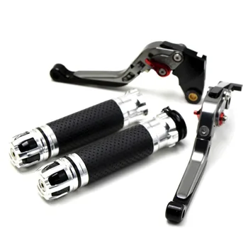 Motorcycle brake clutch levers 22MM handlebar handle bar grips ends For Yamaha YZF R6 R3 R25 YZF1000-R1 FZR600 XJ600 MT09 MT07
