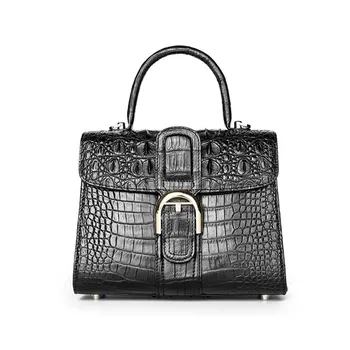 Gete 2017 new hot ping crocodile women handbag thai women bag lady single shoulder bag