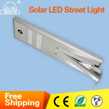 LED Solar Street Lamp DC 12V Solar Powered Integrated Led Street Light Outdoor Lighting Motion Sensor Solar Light