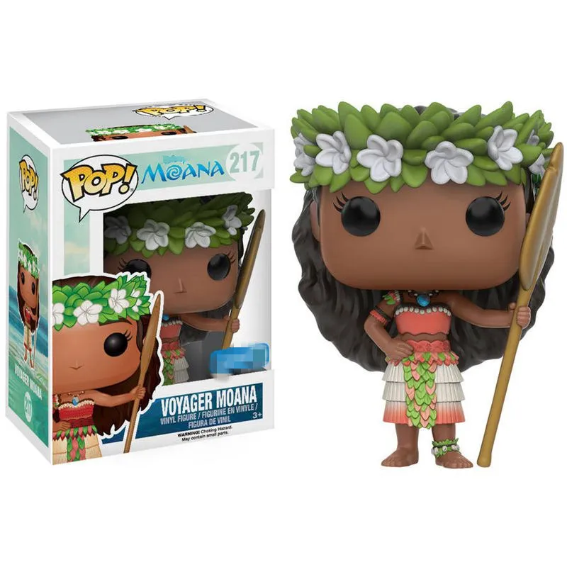 Exclusive Funko pop Official Voyager Moana Vinyl Figure Collectible Model Toy with Original Box