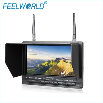 PVR733 7 inch FPV Monitor With DVR Funtion And Dual 5.8G 32CH Diversity Receiver Feelworld Wireless Monitor Drone Monitors