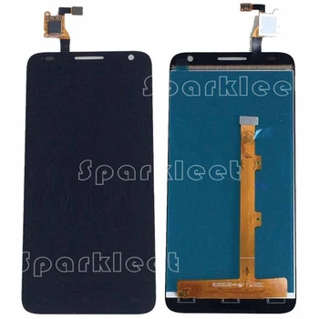 Black Brand New Original Black LCDs For Alcatel Idol 2 Mini S 6036 6036A 6036X 6036Y LCD Display Touch Screen Digitizer Assembly