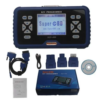 Wholesale V3.4 SuperOBD SKP900 SKP 900 OBD Auto Key Programmer With Most Cars in Word Via Connector