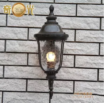 Coffe color indoor/outdoor led porch light garden lamps rust-proof wall mounted balcony lamps ip65 110V/220V tuinverlichting
