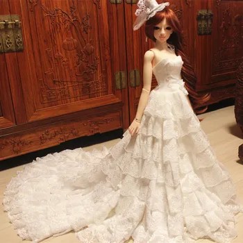 65 cm BJD doll clothing lace wedding dress - sd10 sd16 msd