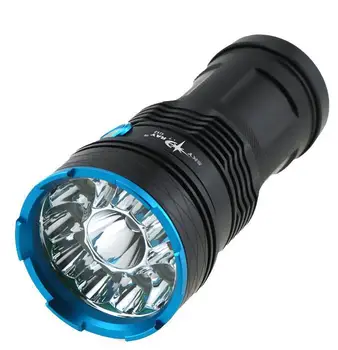 T6 Light Rechargeable Flashlight LED Aluminum Alloy 18650 Flashlight 12 Core T6 Flashlight(without Battery and charger)