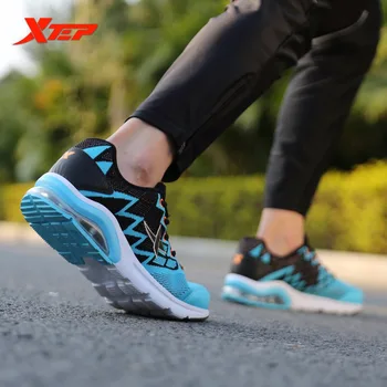 XTEP Brand Running Shoes for Men Air Meah Breathable Athletic Sneakers Outdoor Sports Shoes Trainers Men's Shoes 984419119383