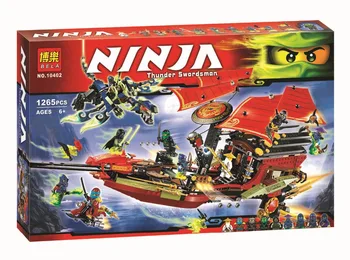 Bela 10402 Ninja Lucha Final de Generosidad del Destino Bloques Bloques de Construccion Ladrillos Ninos Juguetes