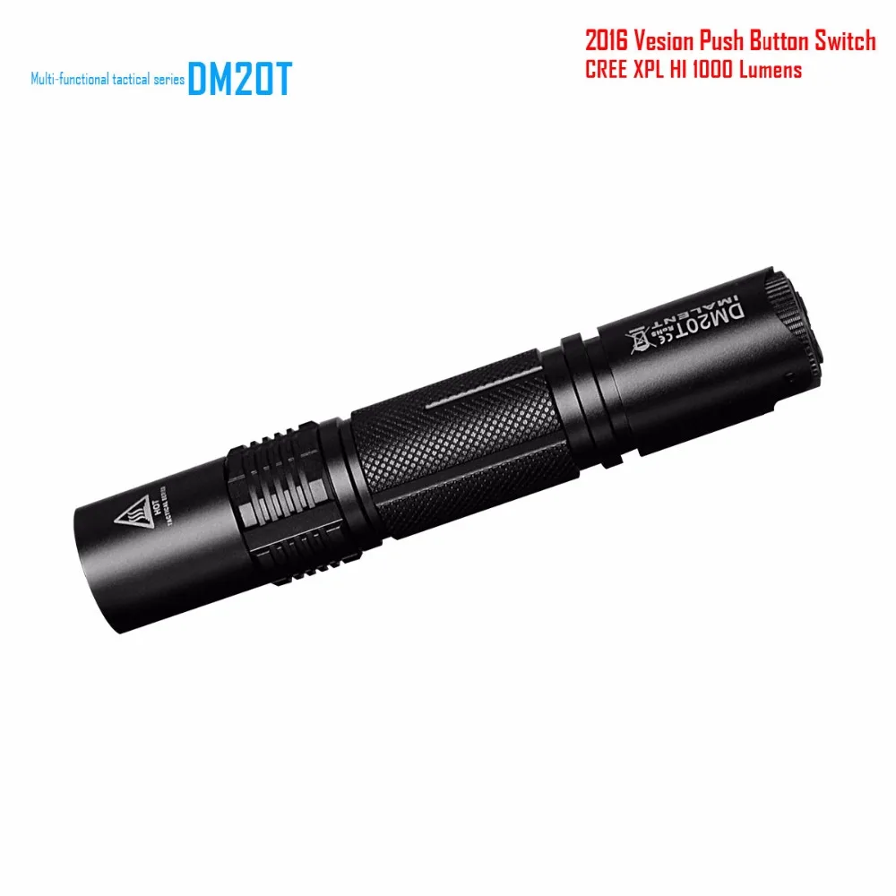 Portable CREE XPL HI LED Flashlight For Hiking Camping Night Fishing Waterproof Torch Lamp Bulit-in USB charging port